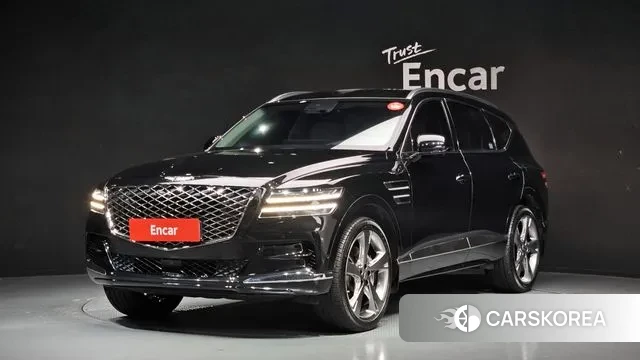 Genesis GV80 2022 Черный из Кореи