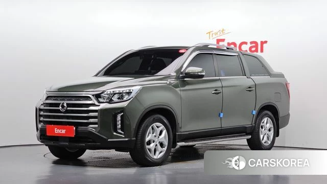 Ssangyong The New Rexton Sport 2023 Темно-зеленый из Кореи