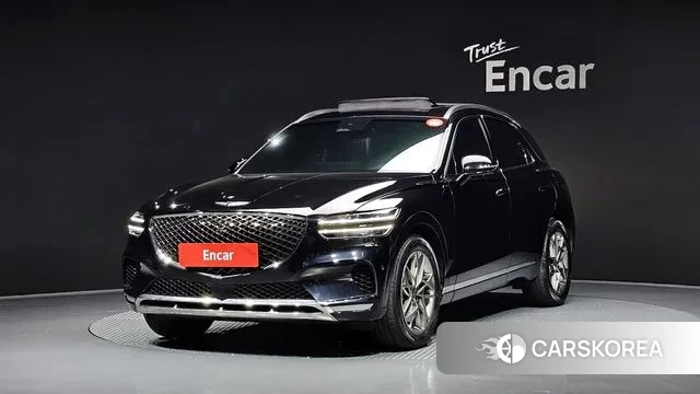 Genesis GV70 2022 Черный из Кореи