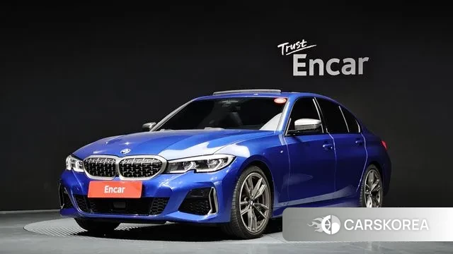 BMW 3 Series (G20) 2022 Синий из Кореи