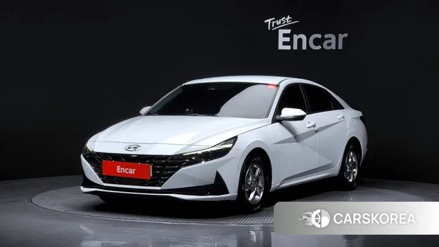 Hyundai Avante (CN7) 2020 Белый из Кореи