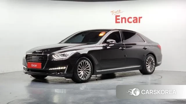 Genesis EQ900 2018 Черный из Кореи