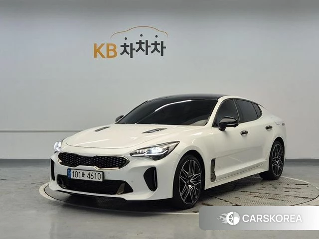 Kia Stinger Meister 2021 Белый из Кореи
