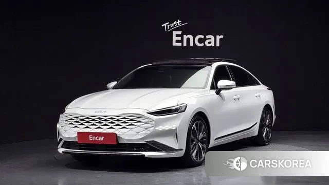 Kia K8 2021 Белый из Кореи