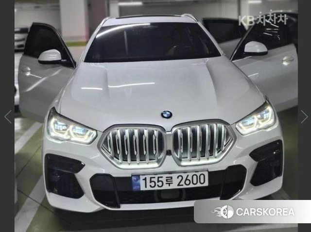 BMW X6 (G06) 2022 Белый из Кореи