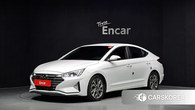 Hyundai The New Avante AD 2019 Белый из Кореи