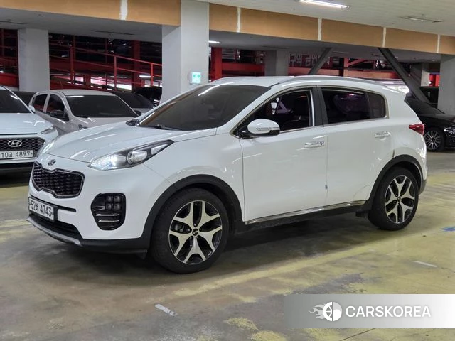 Kia Sportage 4th Generation 2018 Белый из Кореи