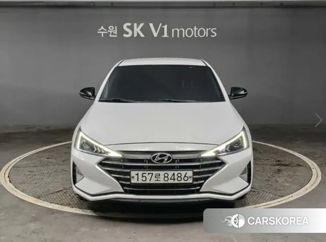 Hyundai The New Avante AD 2019 Белый из Кореи