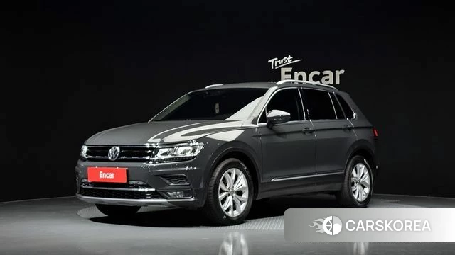 Volkswagen Tiguan second Generation 2020 Серый из Кореи
