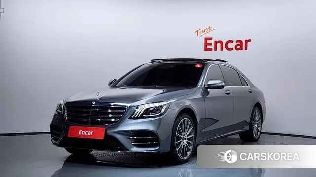Mercedes-Benz S-Class W222 2018 Серый из Кореи
