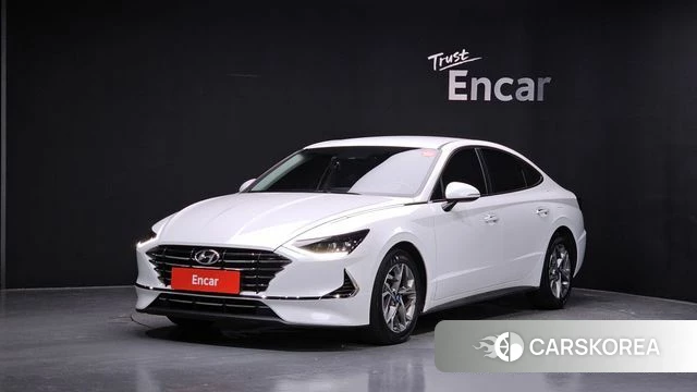 Hyundai Sonata (DN8) 2020 Белый из Кореи