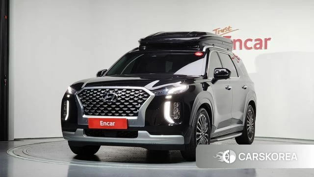 Hyundai Palisade 2021 Черный из Кореи