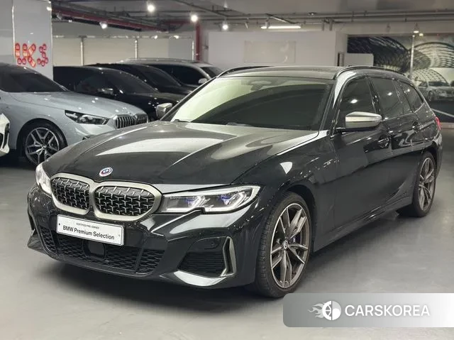 BMW 3 Series (G20) 2022 Черный из Кореи