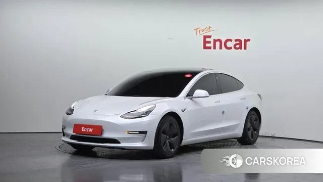 Tesla Model 3 2020 Белый из Кореи