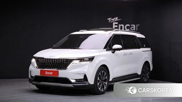 Kia Carnival 4th generation 2021 Белый из Кореи