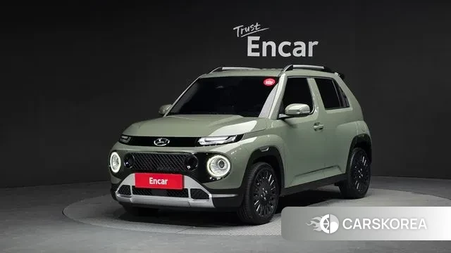 Hyundai Casper 2024 Темно-зеленый из Кореи