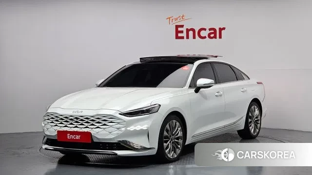 Kia K8 2021 Белый из Кореи