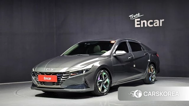 Hyundai Avante (CN7) 2020 Серый из Кореи