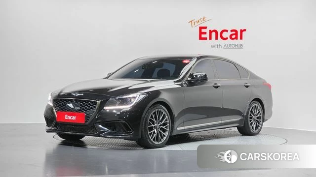 Genesis G80 2018 Черный из Кореи