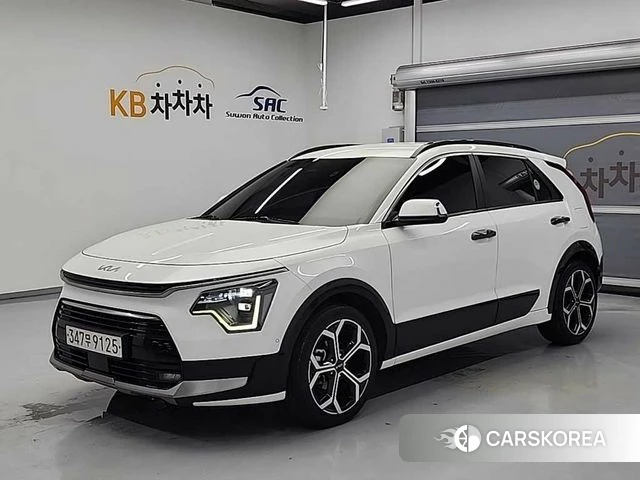 Kia Di Ol Nu Niro 2022 Белый из Кореи