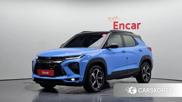 Chevrolet (GM Daewoo) Trailblazer 2022 Небесно-голубой из Кореи