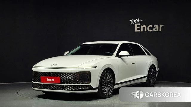 Hyundai Grandeur Hybrid (GN7) 2023 Белый из Кореи