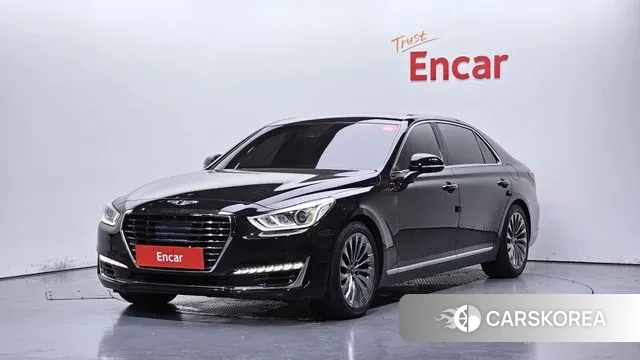 Genesis EQ900 2018 Черный из Кореи