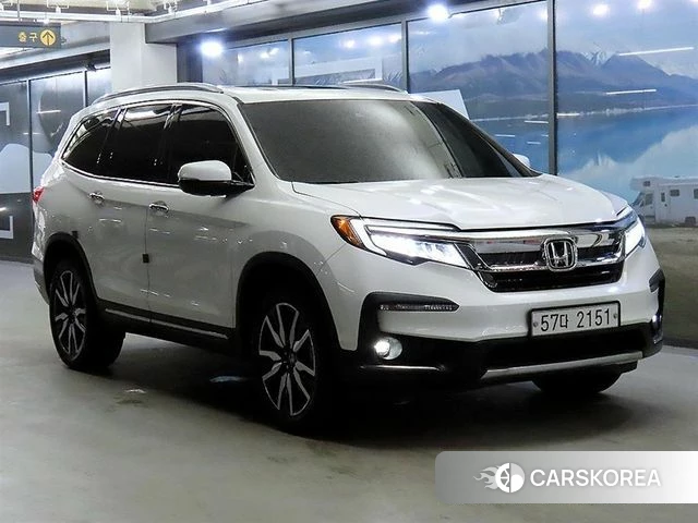 Honda Pilot 3rd generation 2019 Белый из Кореи