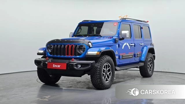 Jeep Wrangler (JL) 2021 Синий из Кореи