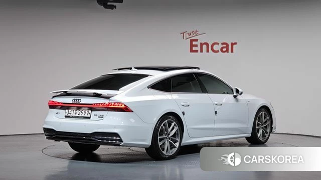 Audi A7 (4K) 2020 Белый из Кореи