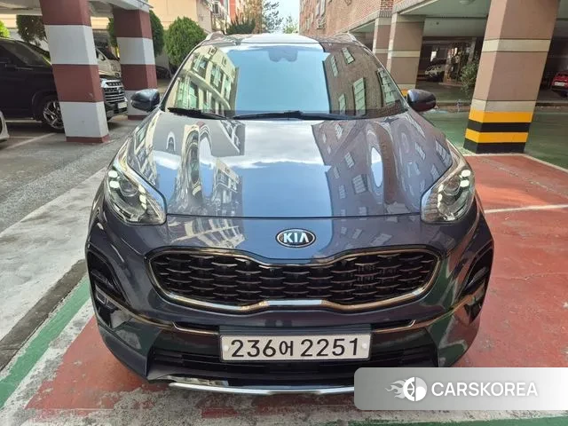 Kia Sportage The Bold 2018 Синий из Кореи