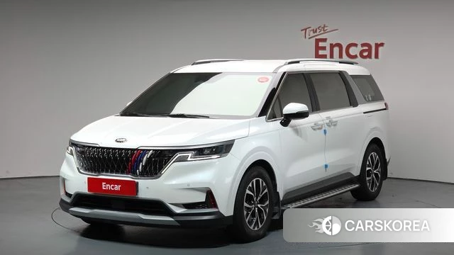 Kia Carnival 4th generation 2021 Белый из Кореи