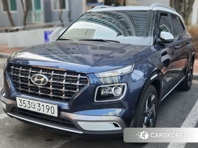 Hyundai Venue 2019 Синий из Кореи