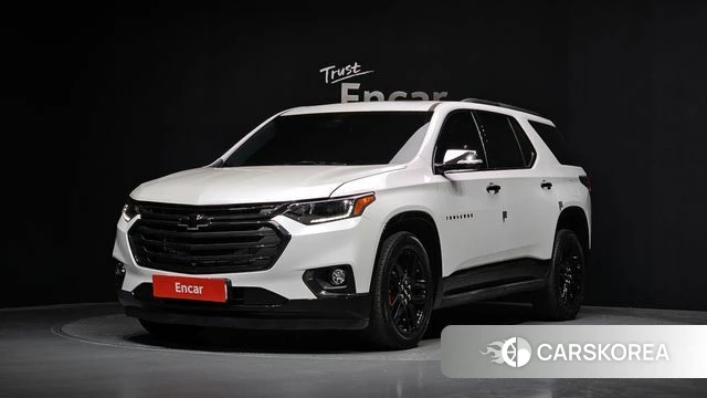 Chevrolet (GM Daewoo) Traverse 2020 Белый из Кореи