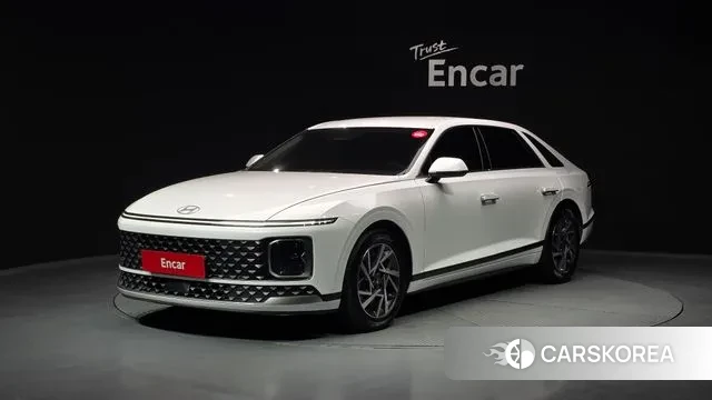 Hyundai Grandeur (GN7) 2023 Белый из Кореи