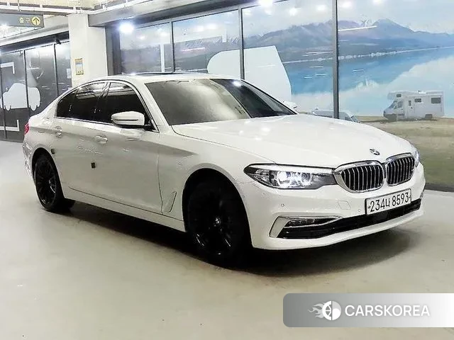BMW 5 Series (G30) 2019 Белый из Кореи
