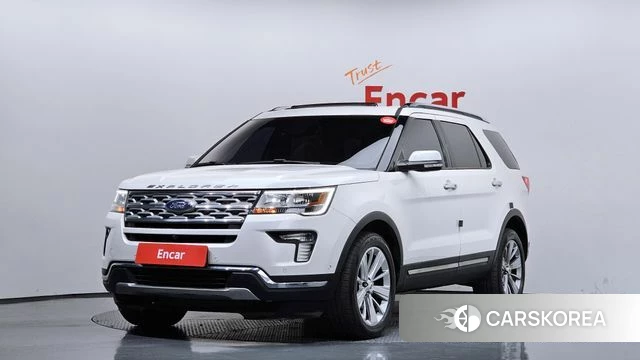 Ford Explorer 2019 Белый из Кореи