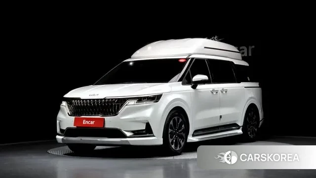 Kia Carnival 4th generation 2021 Белый из Кореи