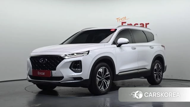 Hyundai Santa Fe TM 2018 Белый из Кореи