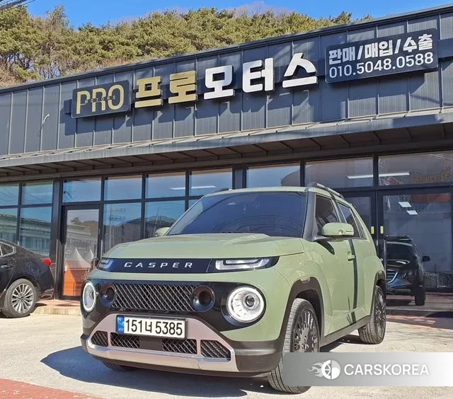 Hyundai Casper 2021 Темно-зеленый из Кореи