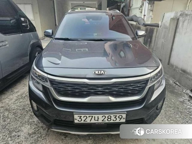 Kia Seltos 2020 Серый из Кореи