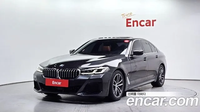 BMW 5 Series (G30) 2023 Серый из Кореи