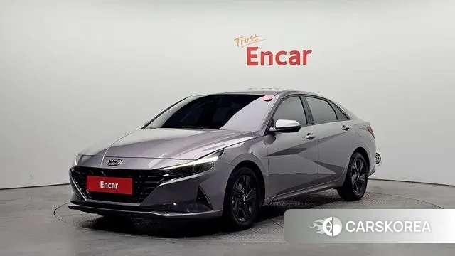 Hyundai Avante Hybrid (CN7) 2022 Серый из Кореи