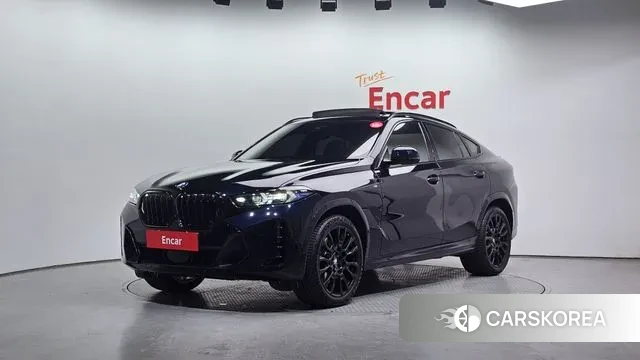 BMW X6 (G06) 2025 Черный из Кореи