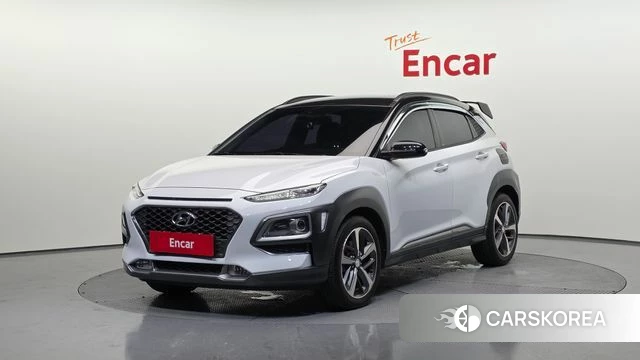Hyundai Kona 2018 Белый из Кореи