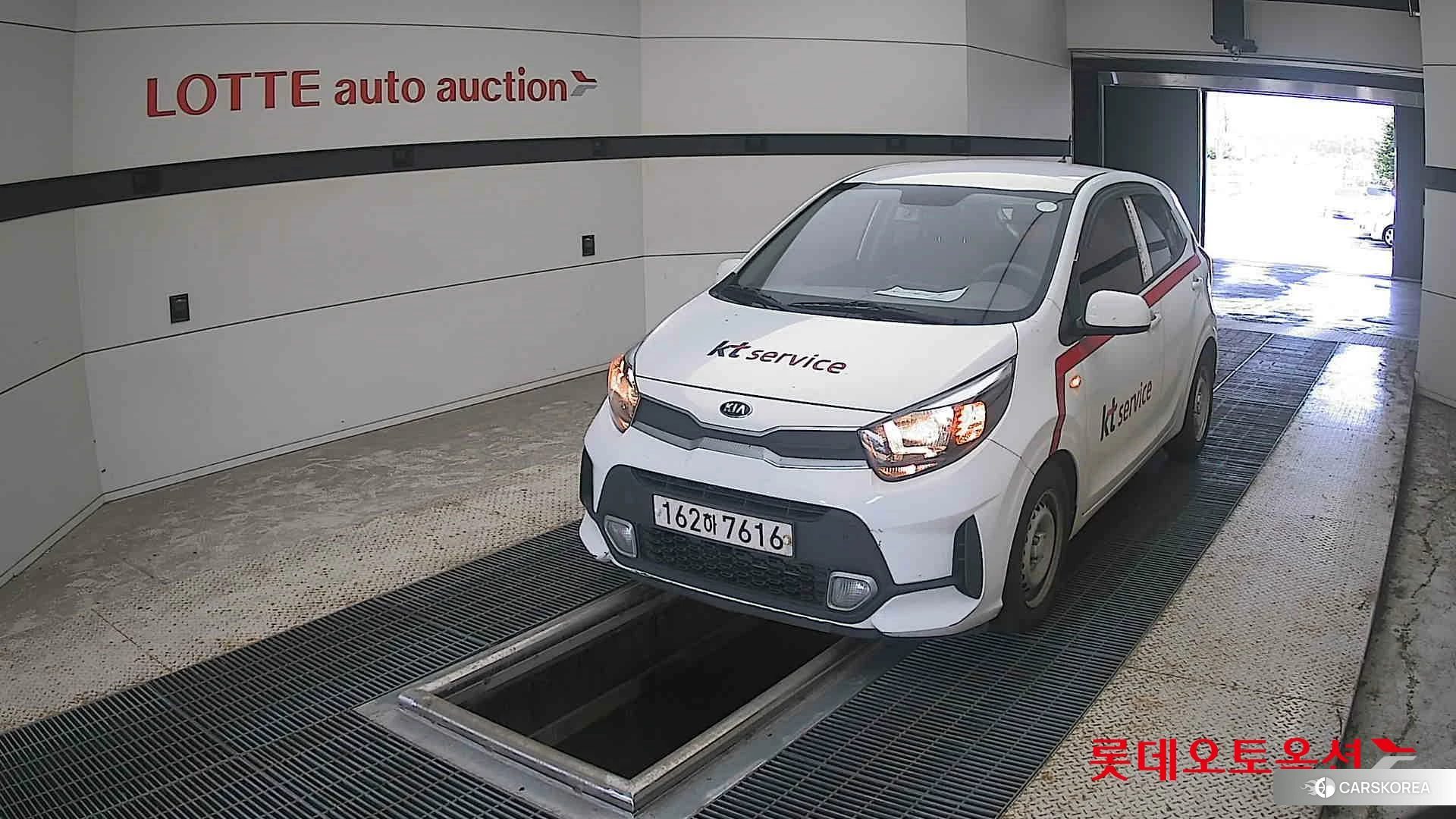 Kia Morning 2021 Clear White из Кореи