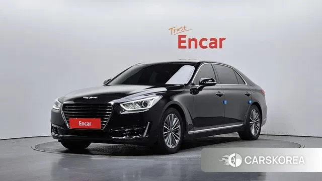 Genesis EQ900 2018 Черный из Кореи