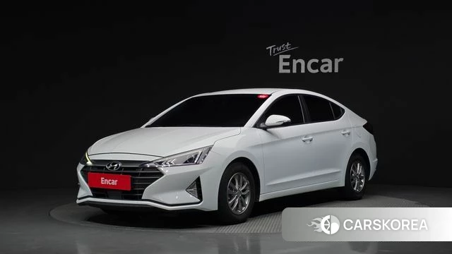 Hyundai The New Avante AD 2019 Белый из Кореи