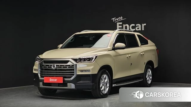 Ssangyong The New Rexton Sport 2023 Жемчужный цвет из Кореи