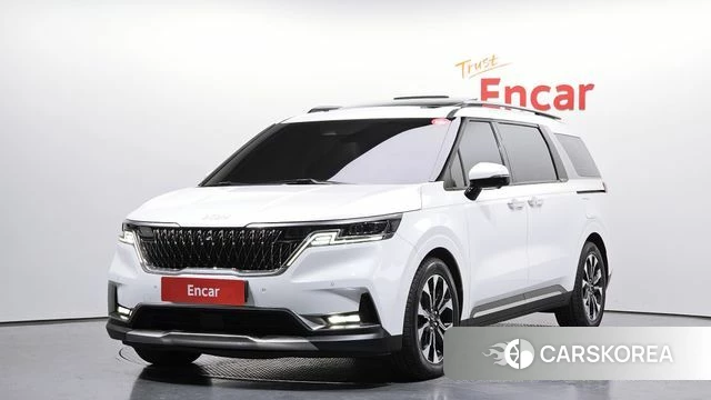 Kia Carnival 4th generation 2021 Белый из Кореи